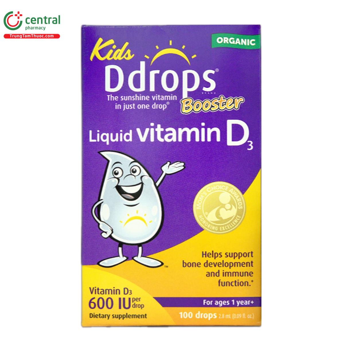 kids ddrops booster liquid vitamin d3 2 D1022 kids ddrops booster liquid vitamin d3 2 D1022