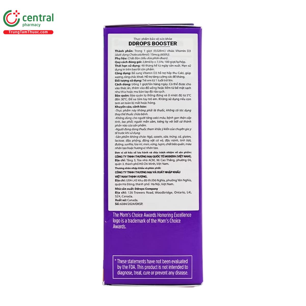 kids ddrops booster liquid vitamin d3 6 H2681 kids ddrops booster liquid vitamin d3 6 H2681