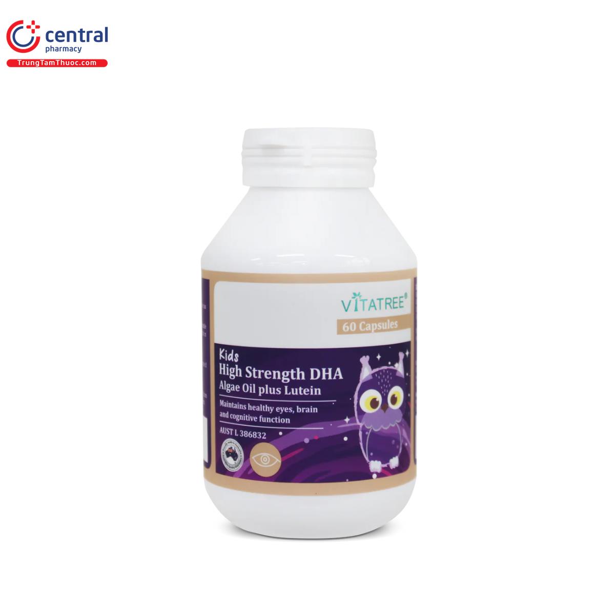 Kids High Strength DHA Algae Oil plus Lutein