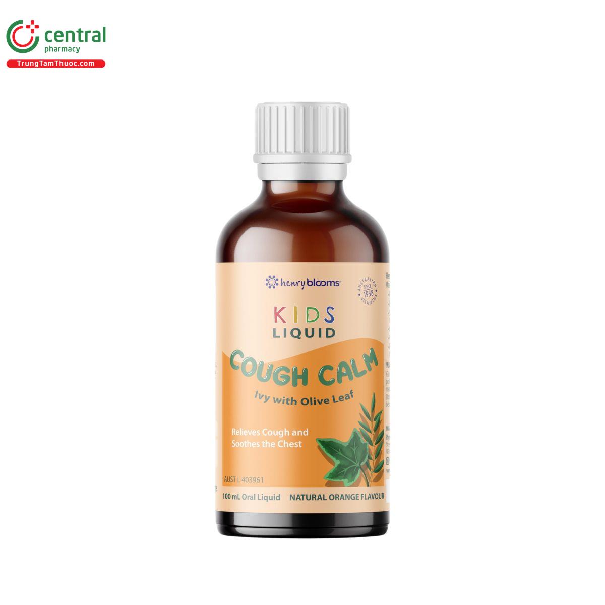 kids liquid cough calm 5 Q6248