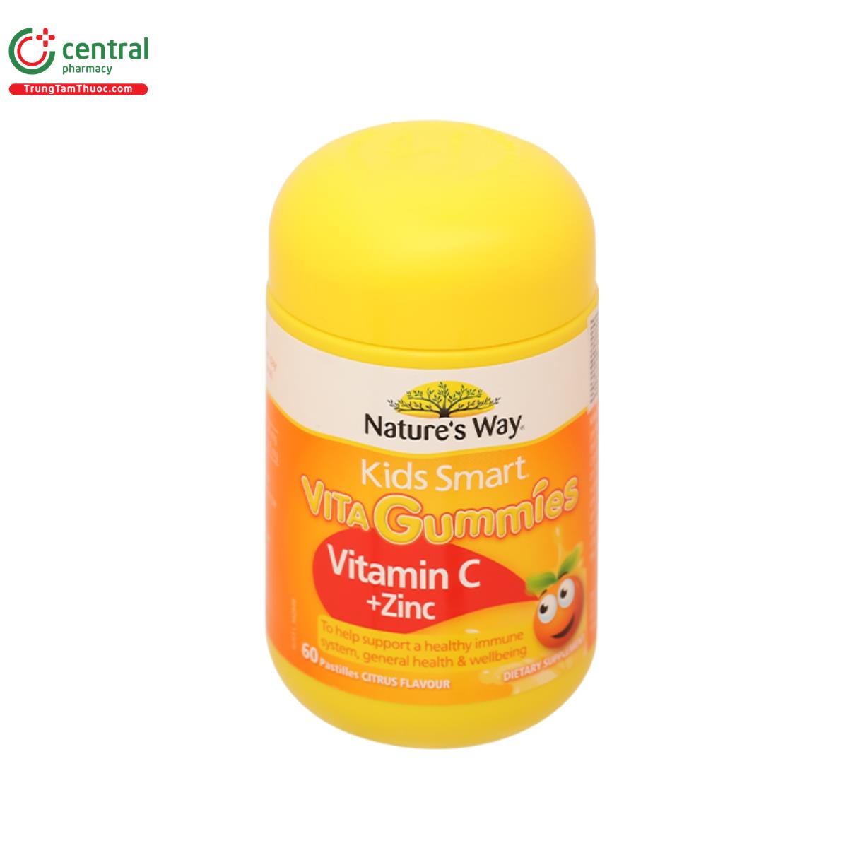 kids smart vita gummies vitamin c zinc 4 S7813