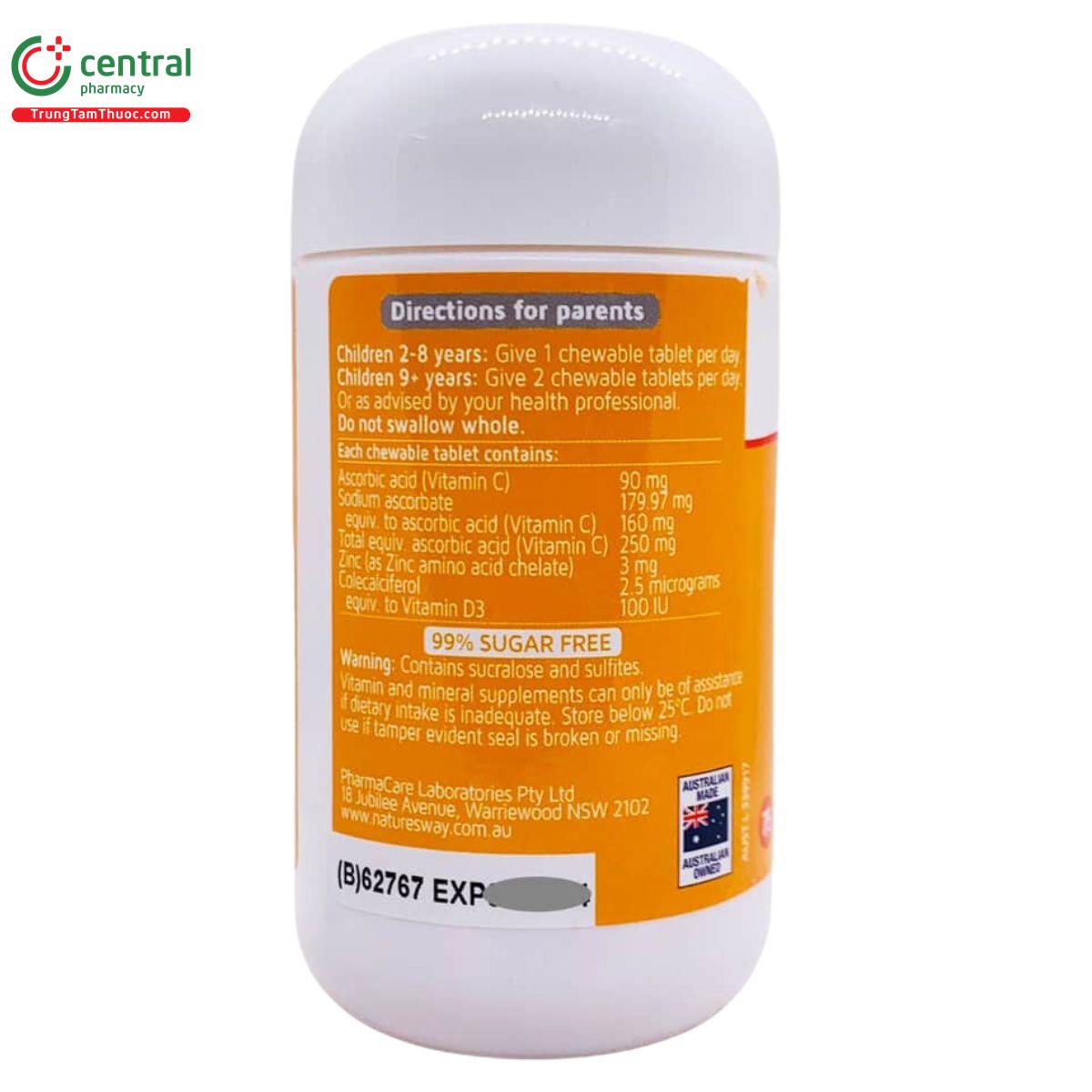 kids smart vitamin c zinc d3 4 Q6435