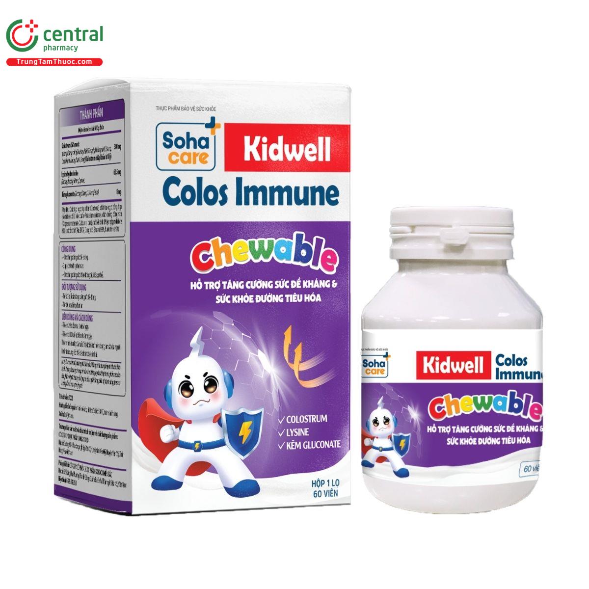 kidwell colos immune chewable 1 U8734