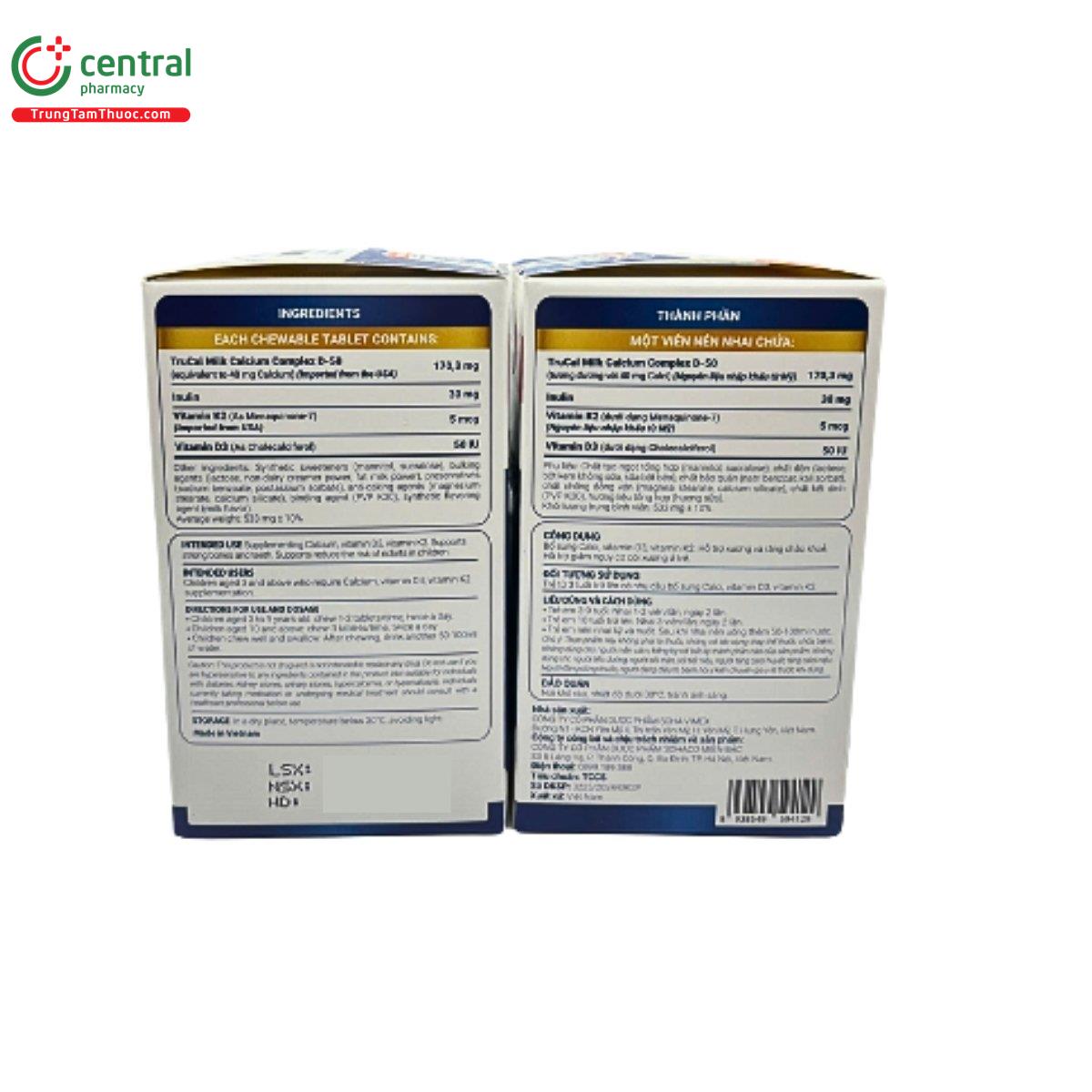 kidwell trucal d3k2 chewable 4 P6460 kidwell trucal d3k2 chewable 4 P6460