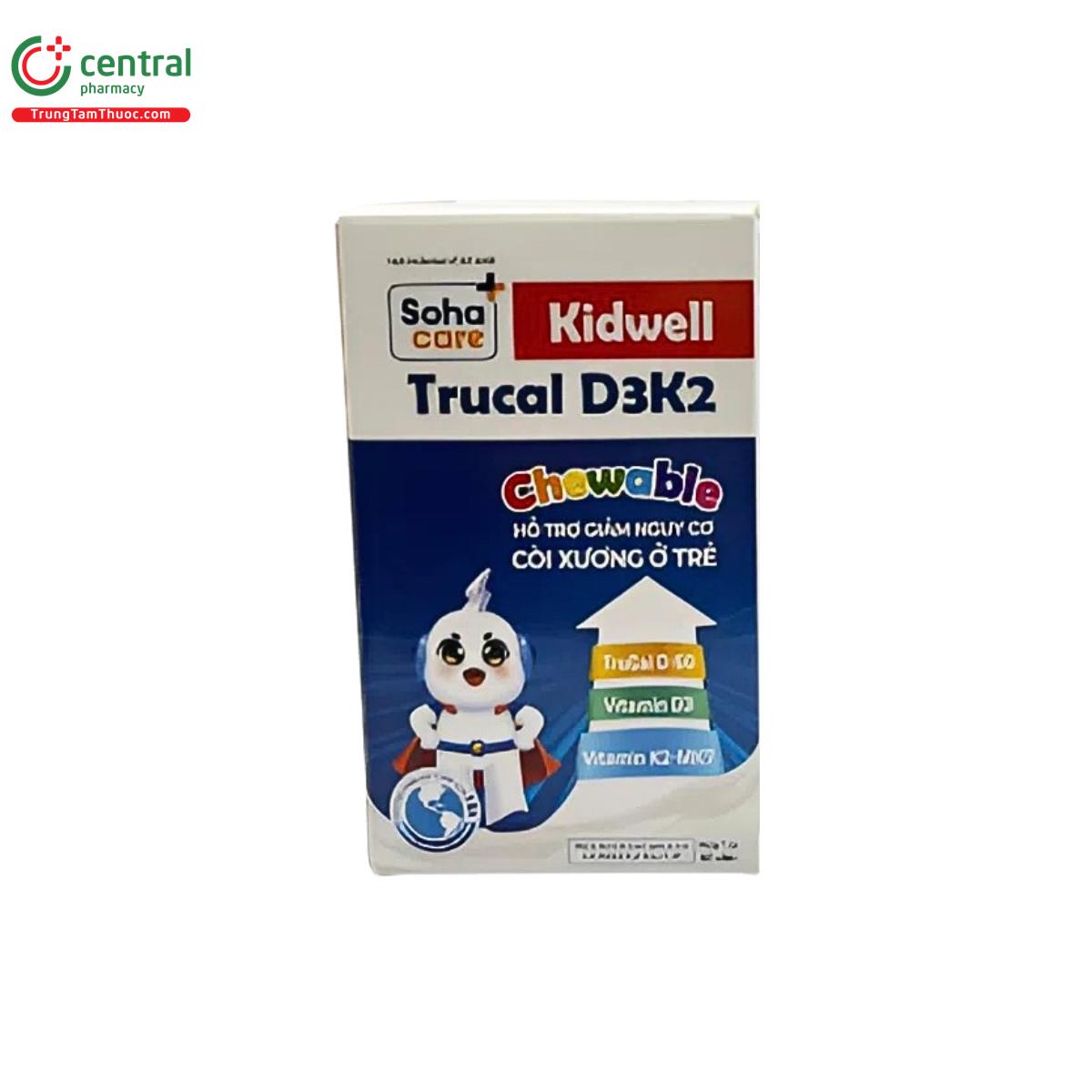 kidwell trucal d3k2 chewable 5 I3732 kidwell trucal d3k2 chewable 5 I3732