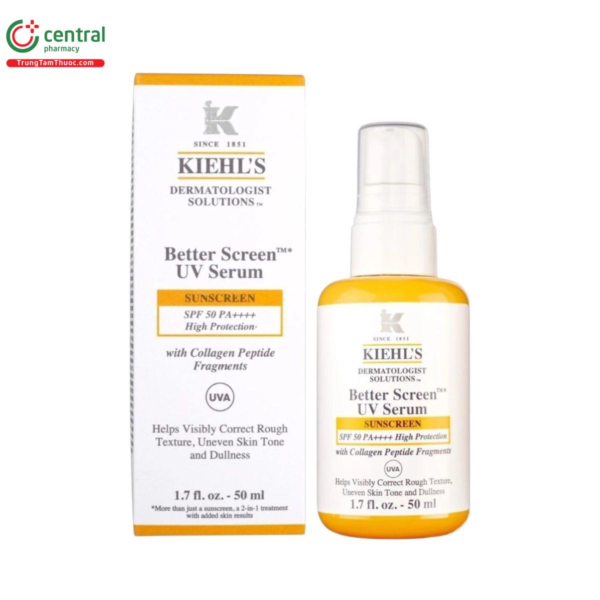 kiehls better screen uv serum spf50 pa with collagen peptide 2 K4254 kiehls better screen uv serum spf50 pa with collagen peptide 2 K4254