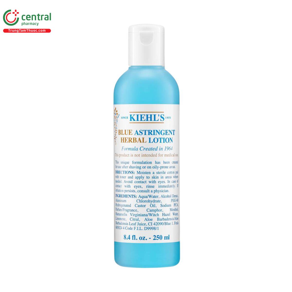 kiehls blue astringent herbal lotion 1 P6483