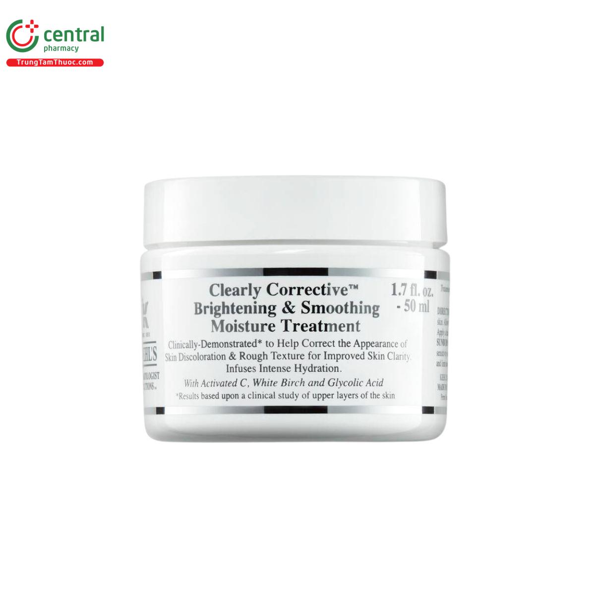kiehls clearly corrective brightening smoothing moisture treatment 1 K4762