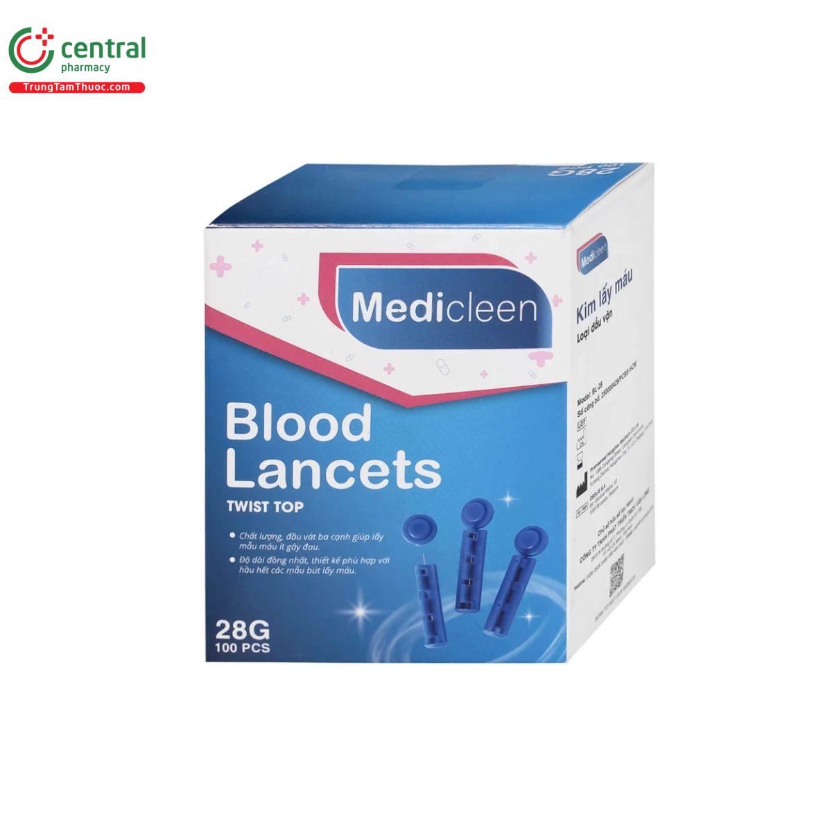 kim lay mau blood lancet medicleen bl 28 1 U8251