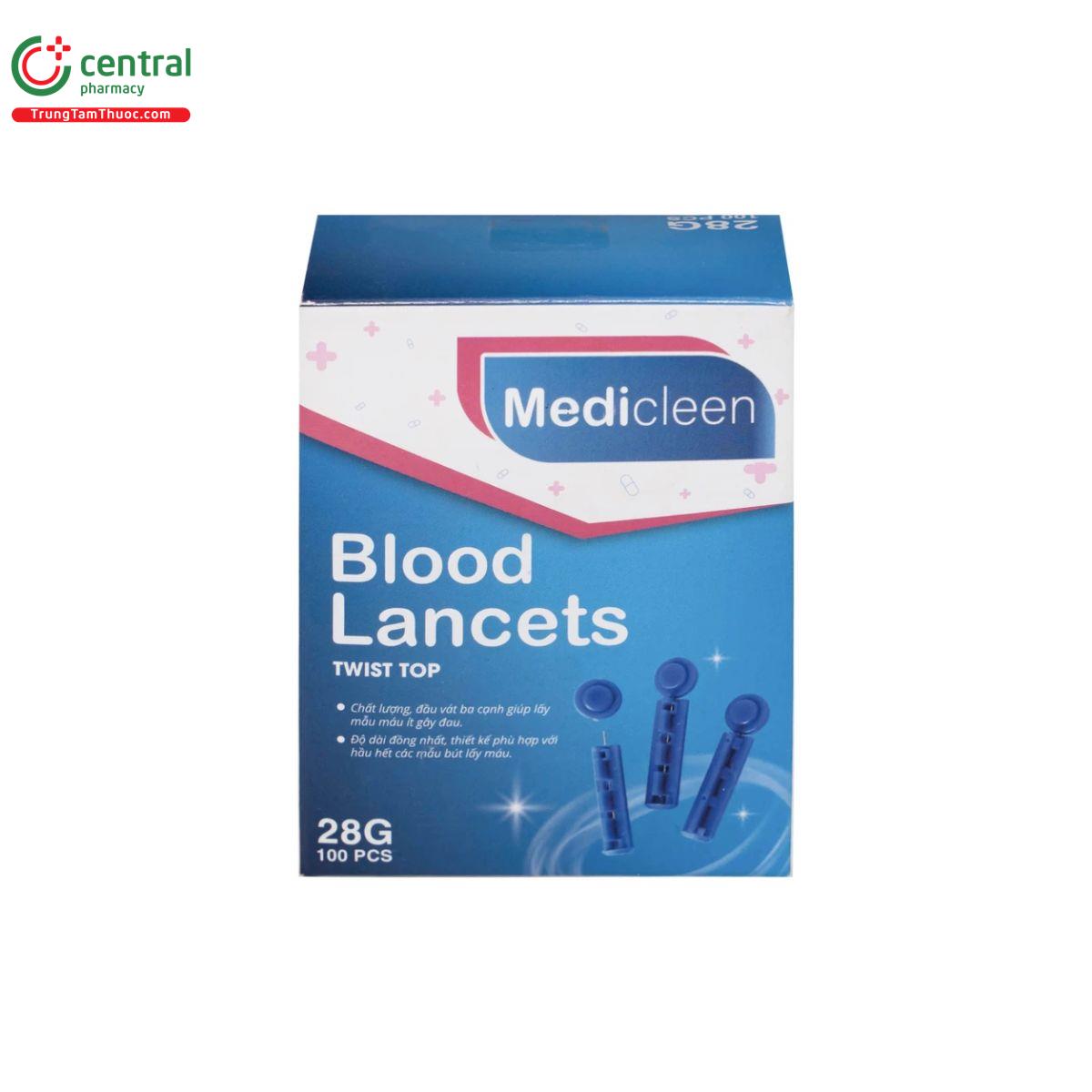 kim lay mau blood lancet medicleen bl 28 2 N5512