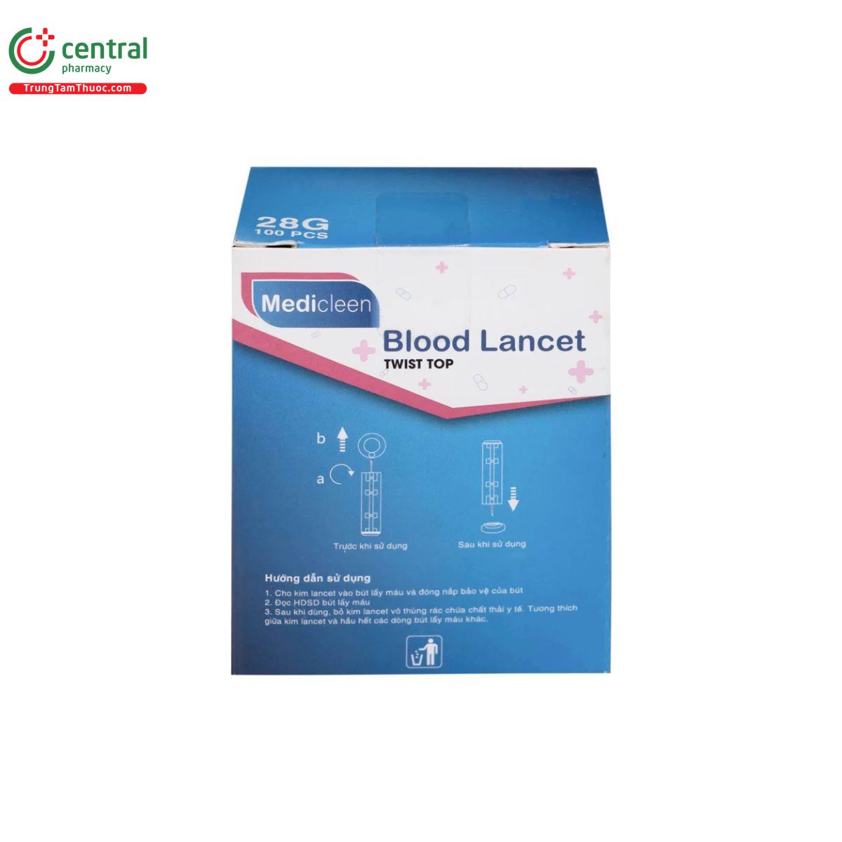 kim lay mau blood lancet medicleen bl 28 3 U8766