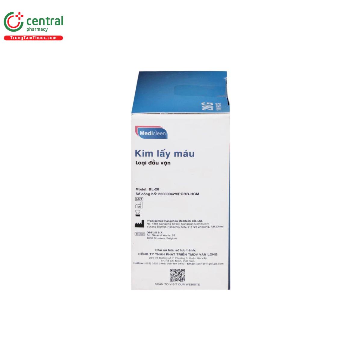 kim lay mau blood lancet medicleen bl 28 4 N5127