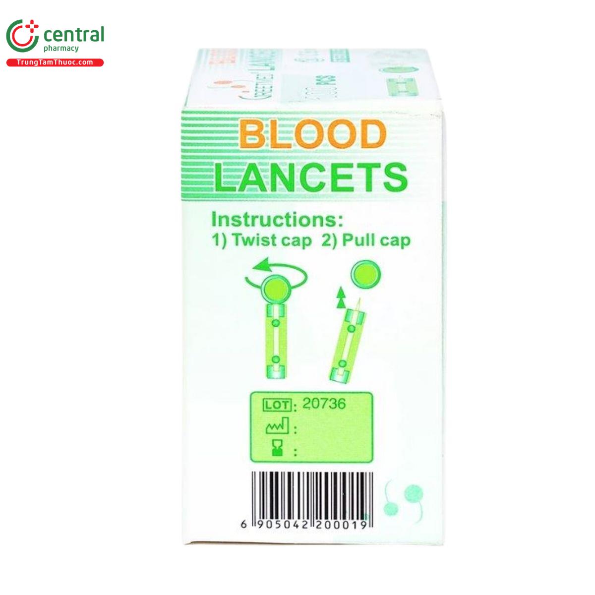 kim lay mau greetmed blood lancets 3 F2675