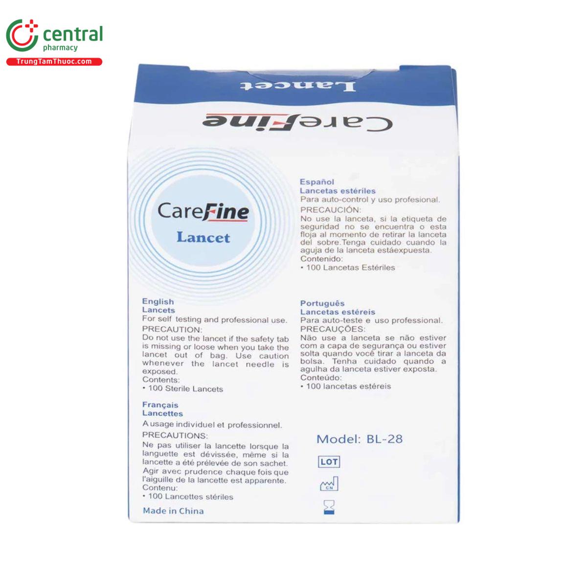 kim lay mau lancet carefine bl 28g 3 R7760