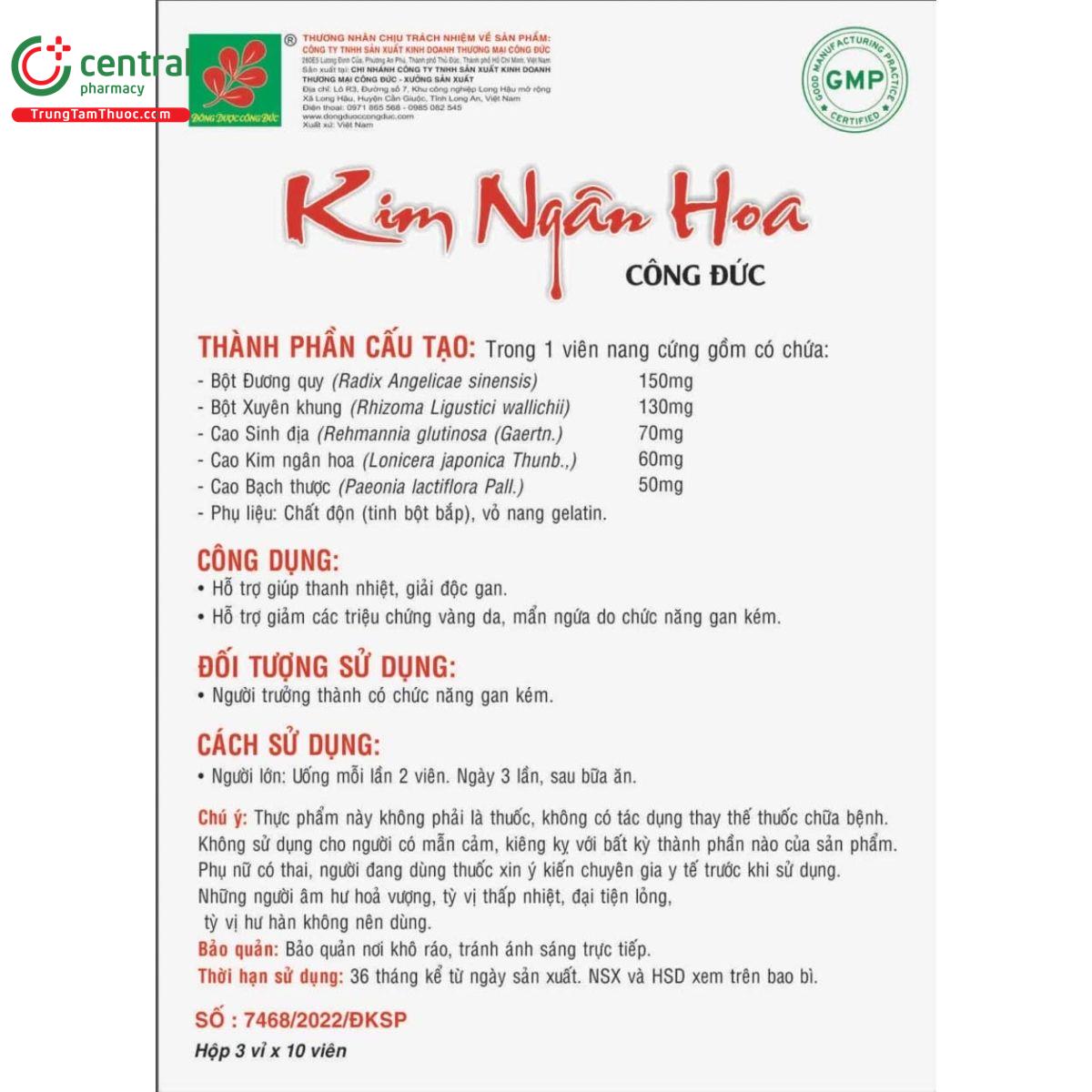 kim ngan hoa cong duc 6 J3827 kim ngan hoa cong duc 6 J3827