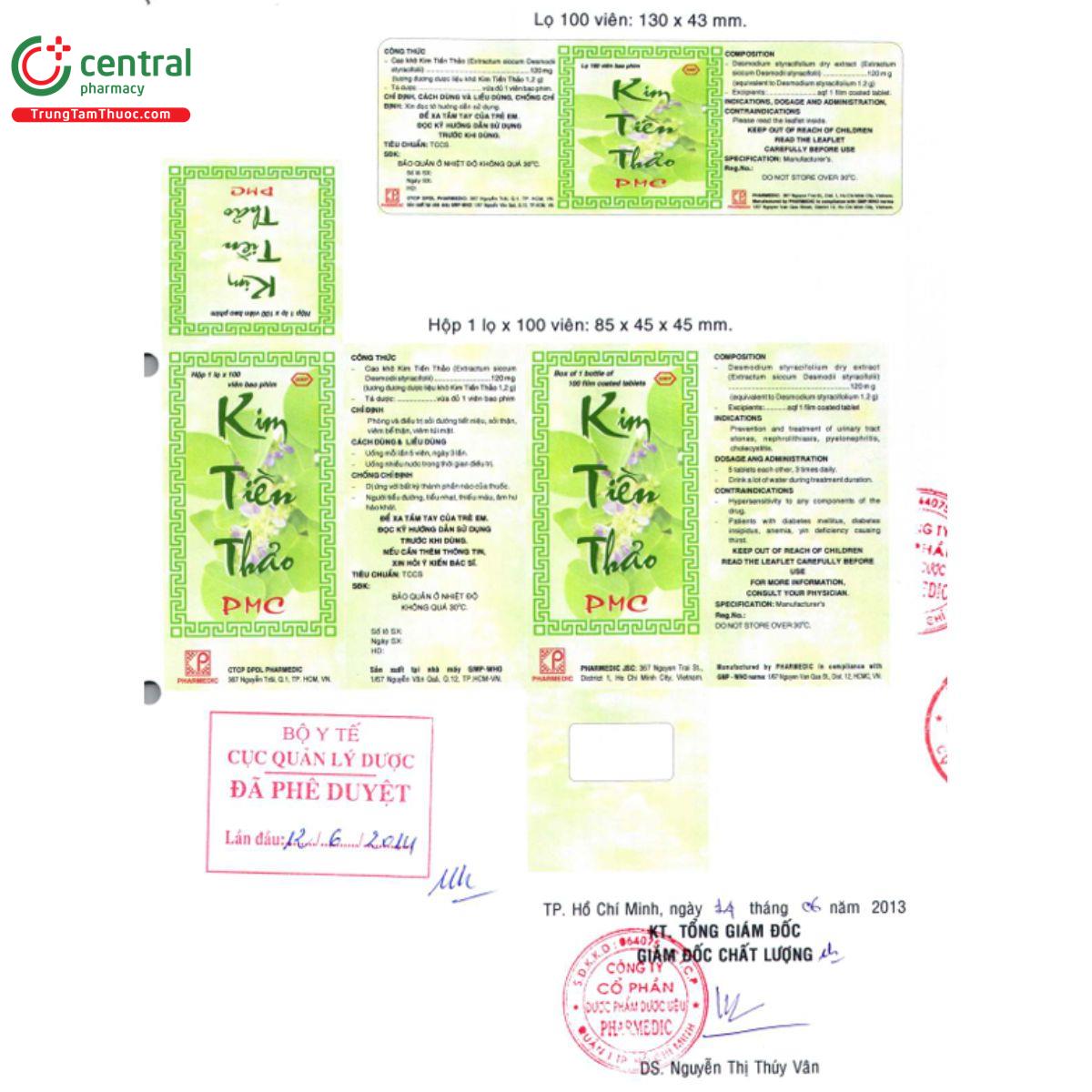 kim tien thao pmc 3 E1257 kim tien thao pmc 3 E1257