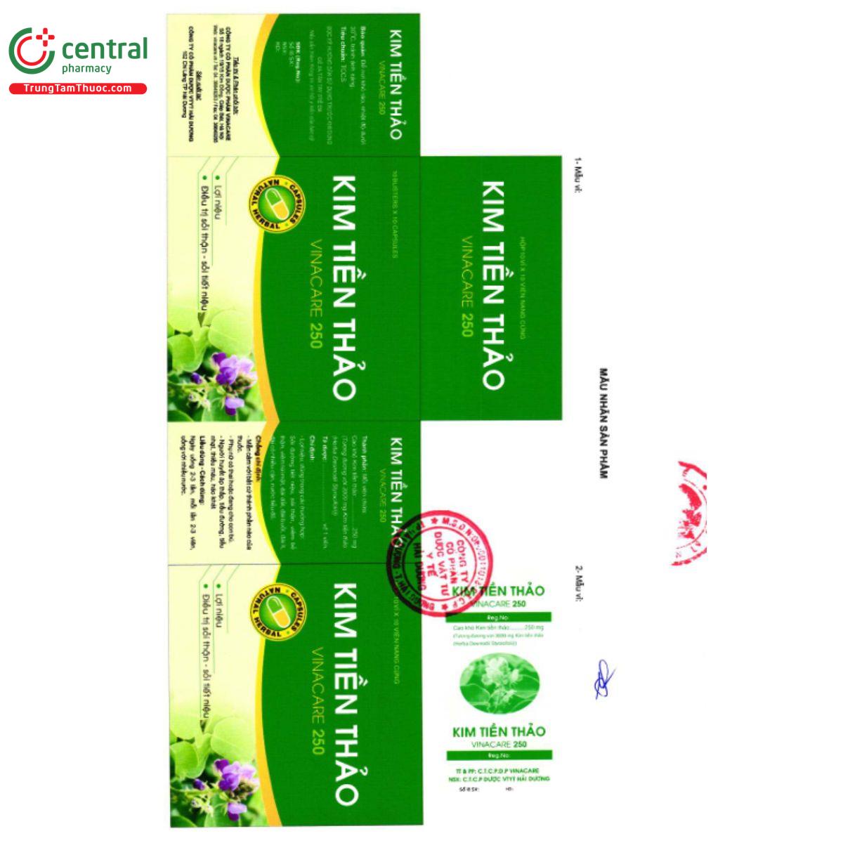 kim tien thao vinacare 250 2 B0024 kim tien thao vinacare 250 2 B0024