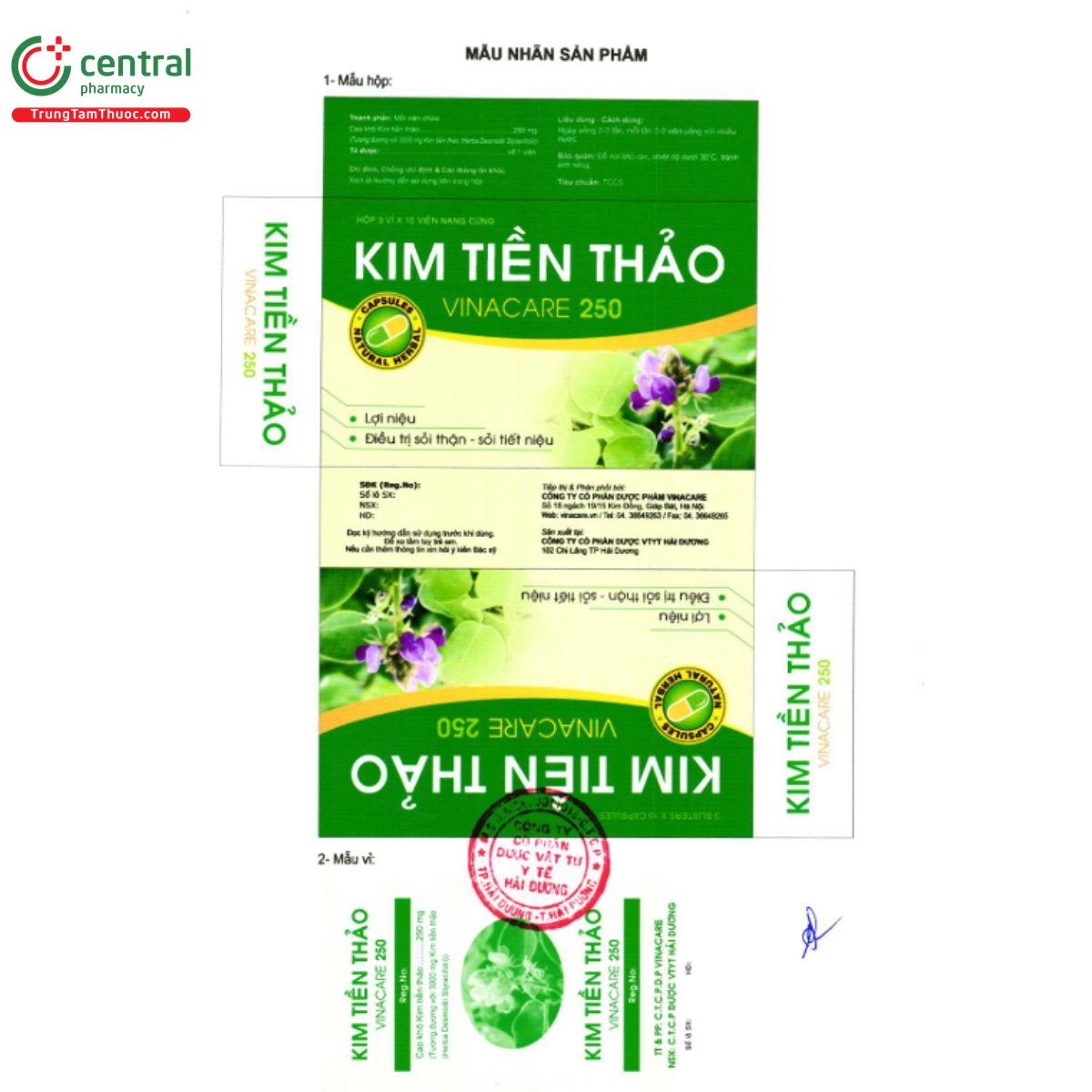 kim tien thao vinacare 250 3 H3651 kim tien thao vinacare 250 3 H3651