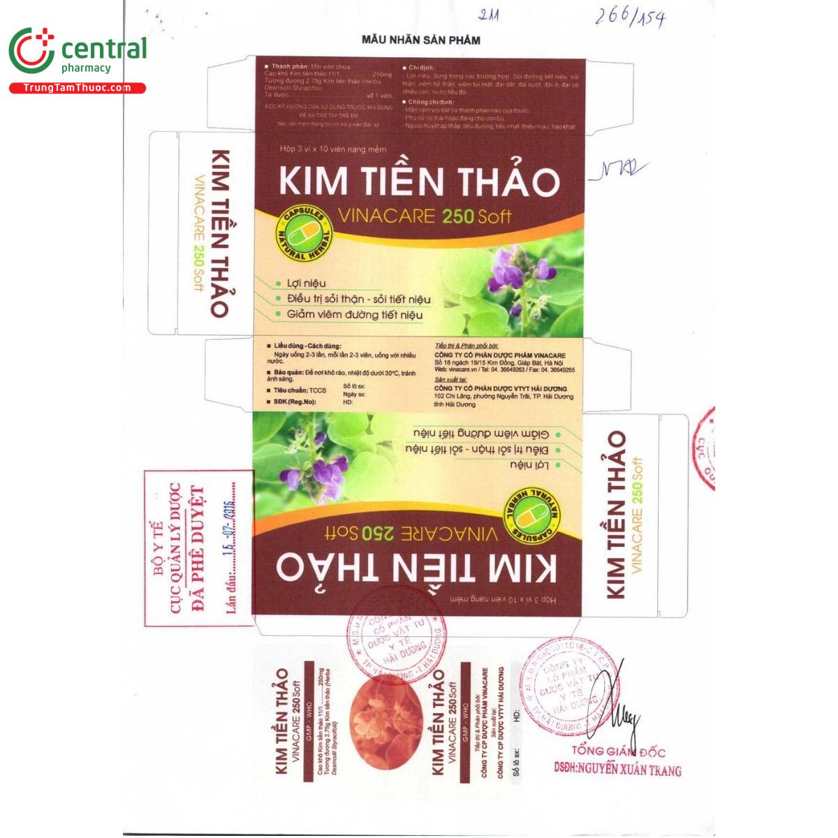 kim tien thao vinacare 250 soft 6 N5330