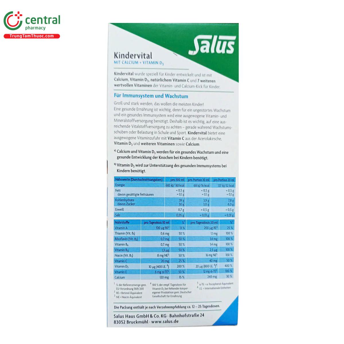 kindervital mit calcium vitamin d3 7 R7314