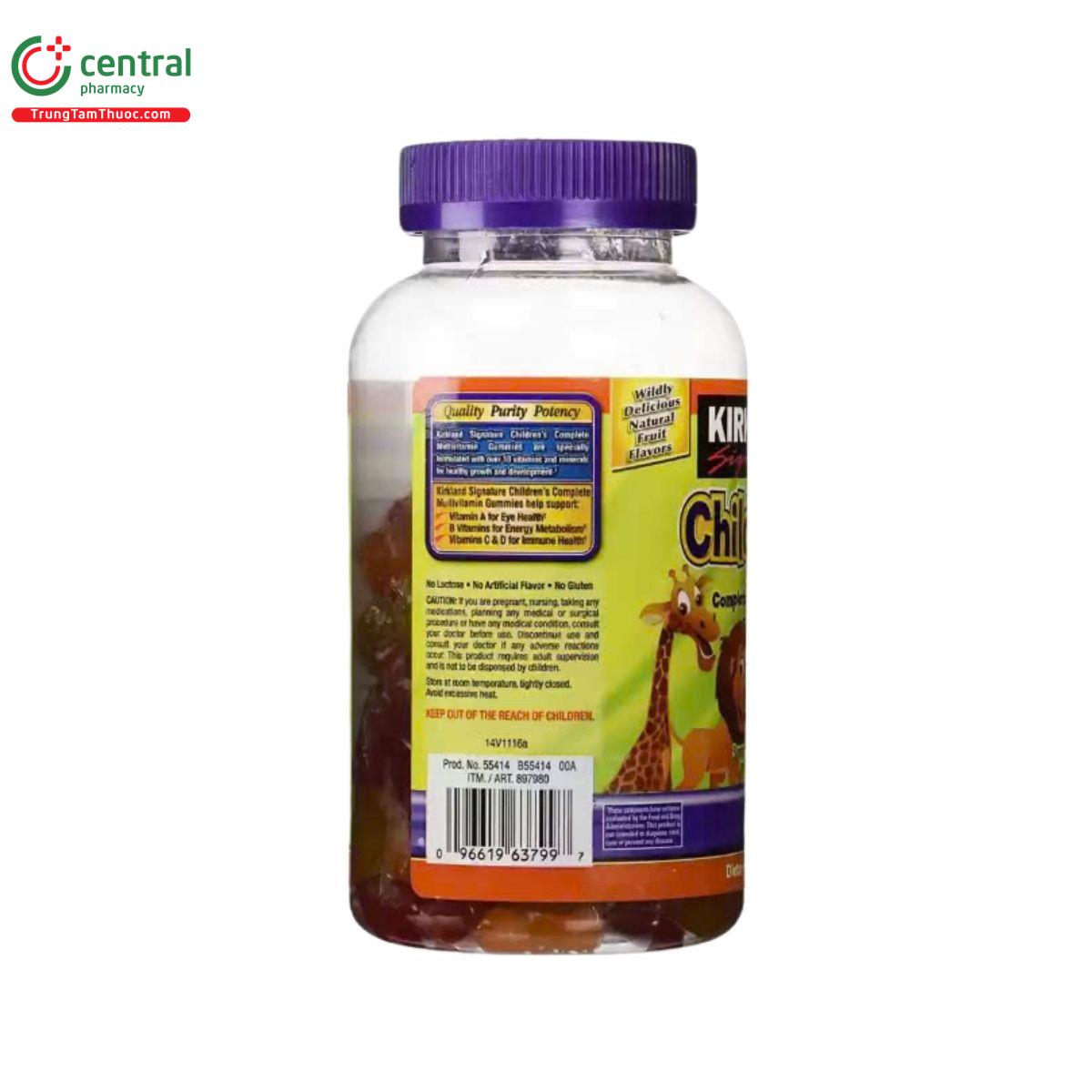 kirkland childrens multivitamin 5 N5776