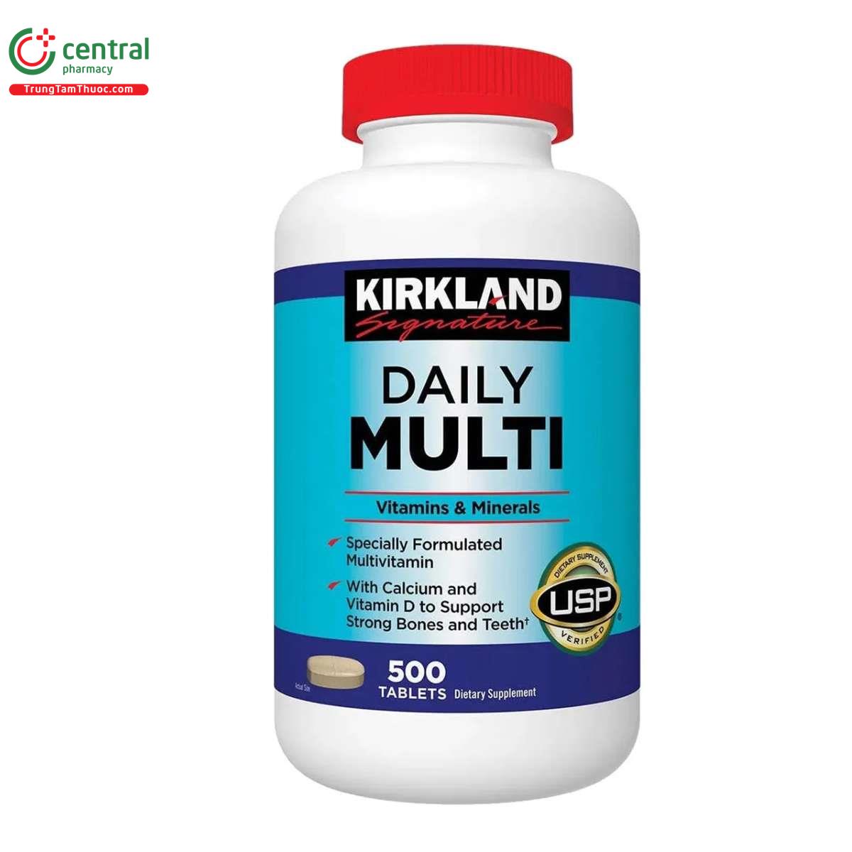 kirkland daily multi vitamins minerals 1 F2632