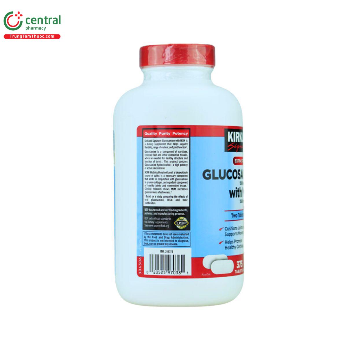 kirkland glucosamine 1500mg 1 J3674