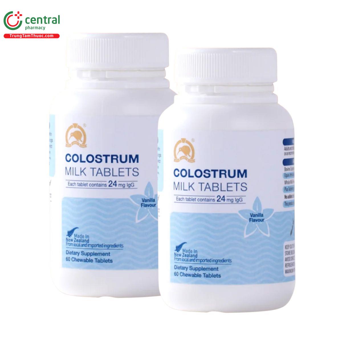 kiwi golden kiwi colostrum milk tablets 24igg vanilla flavour 2 H3586