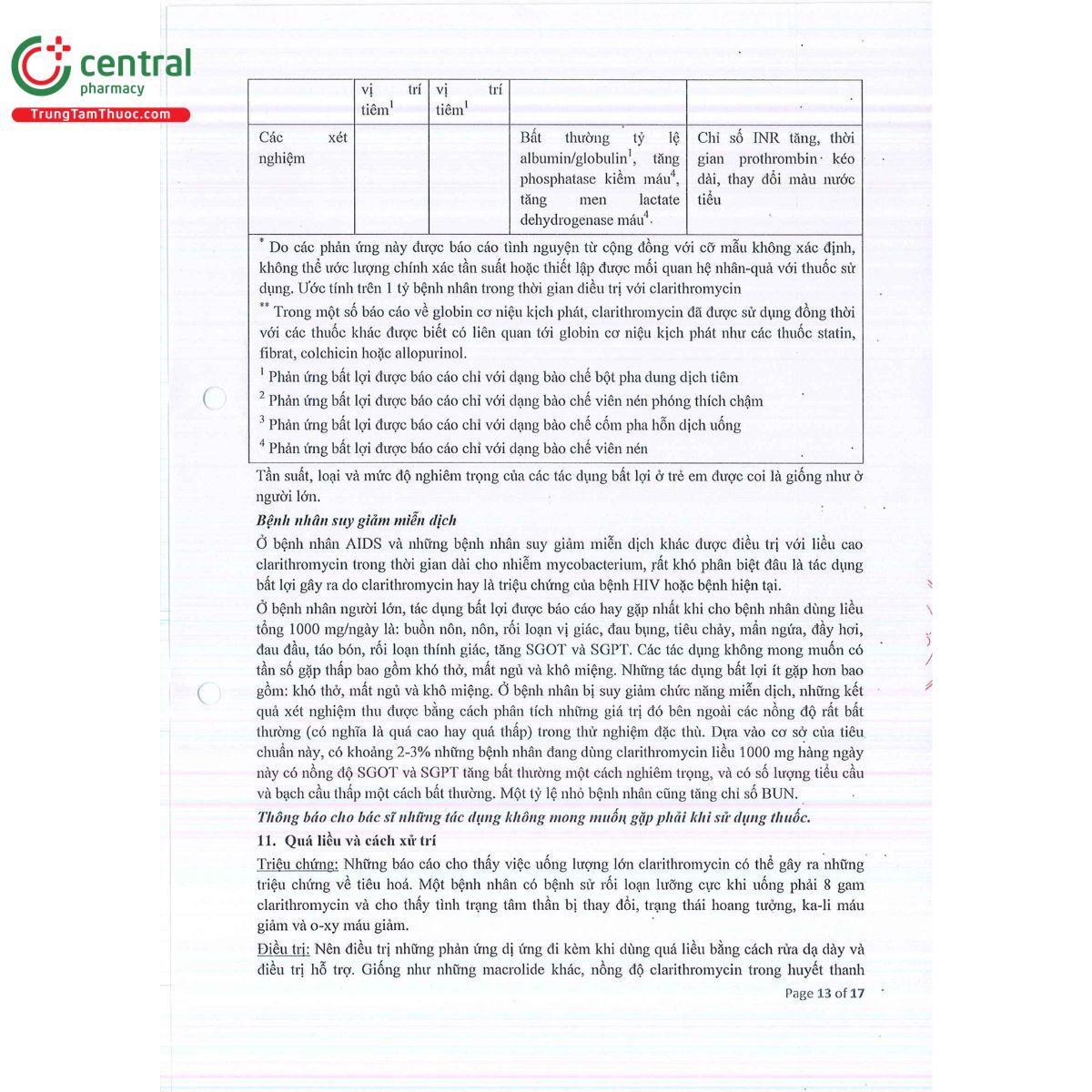 klar 500mg 15 D1603