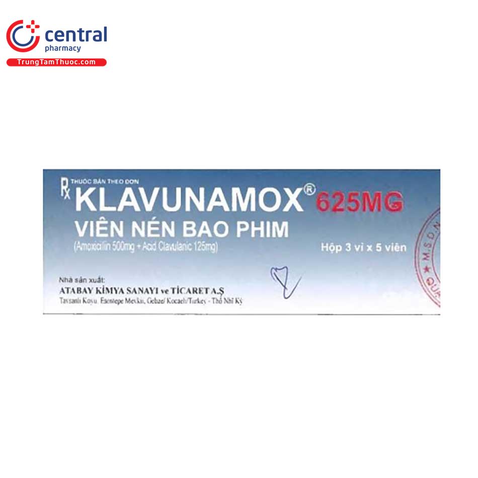 klavunamox 625mg 3 H2337