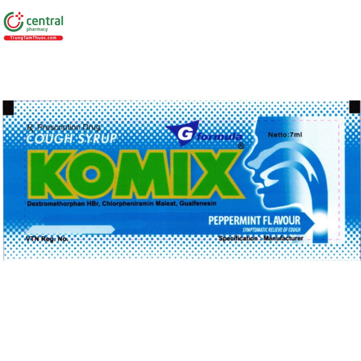 komix peppermint flavour 5 N5086 komix peppermint flavour 5 N5086