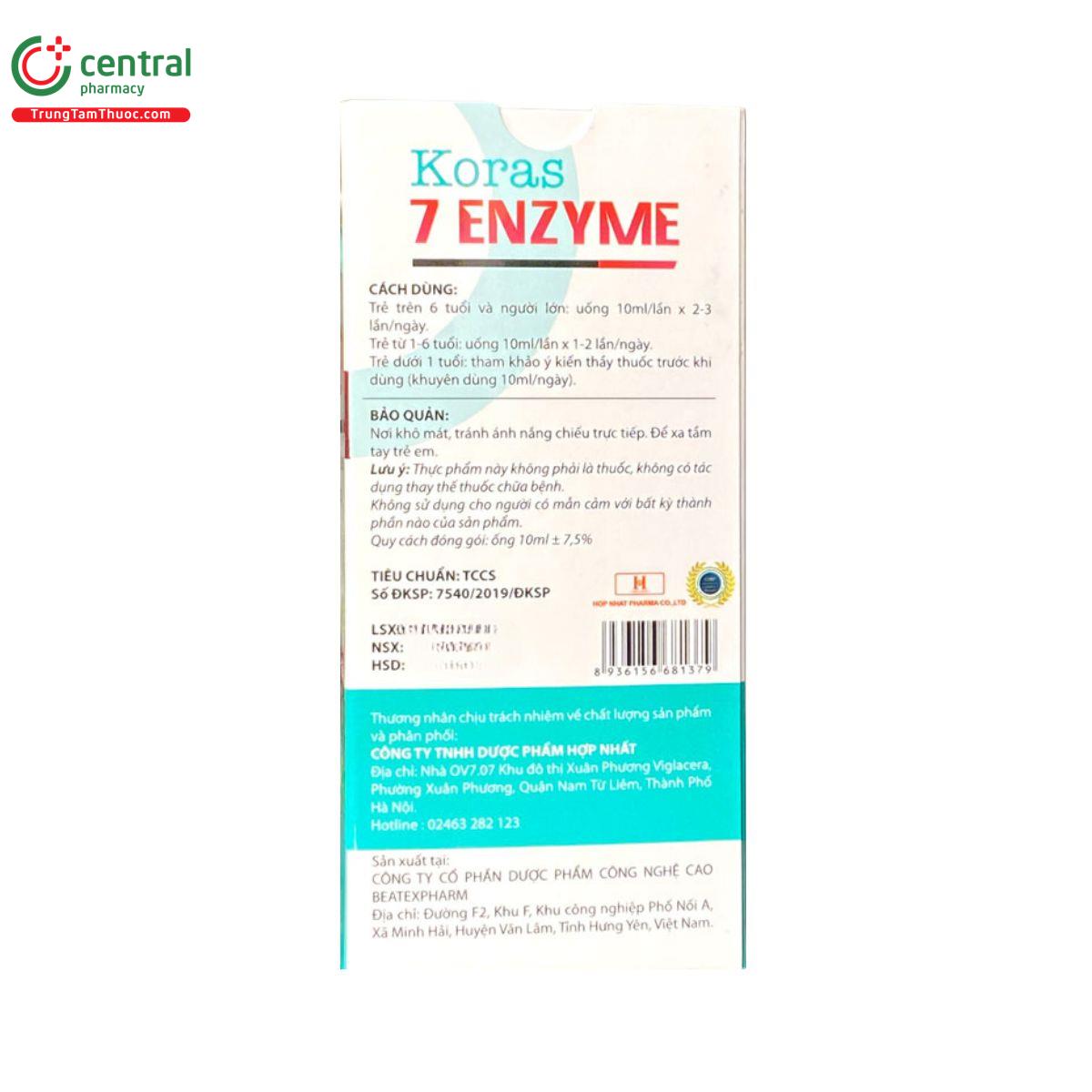 koras 7 enzyme 4 1 R7036