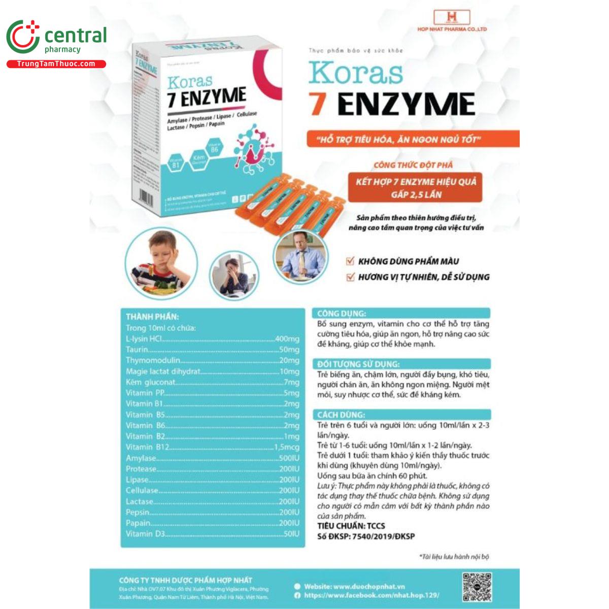 koras 7 enzyme 6 A0583