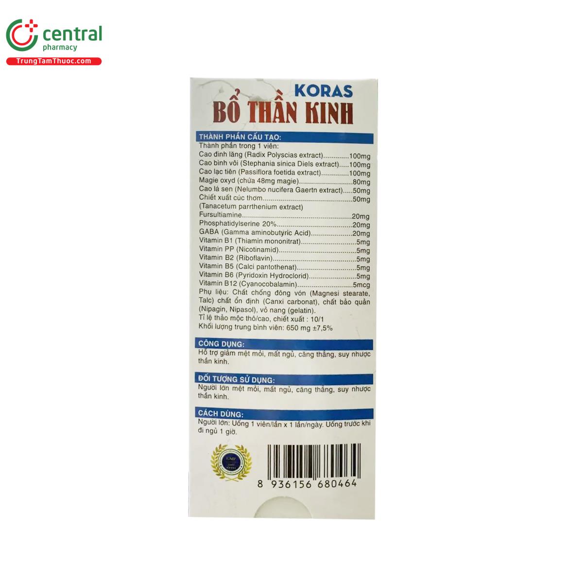koras bo than kinh 3 N5154