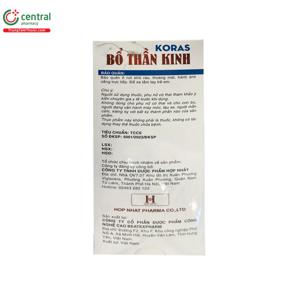 koras bo than kinh 4 F2038