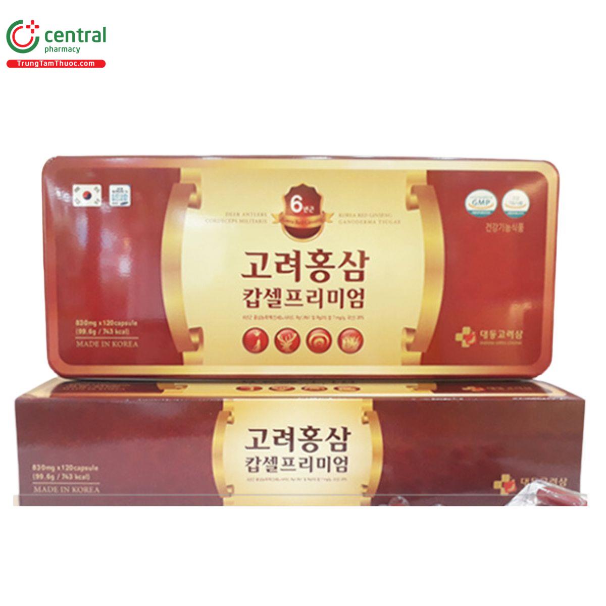 korea red ginseng capsule premium 2 N5333