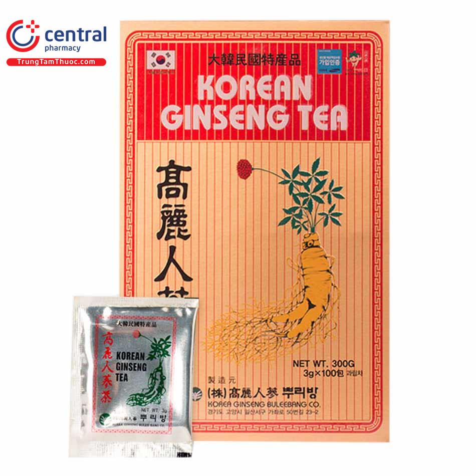 korean ginseng tea 3g 4 N5286