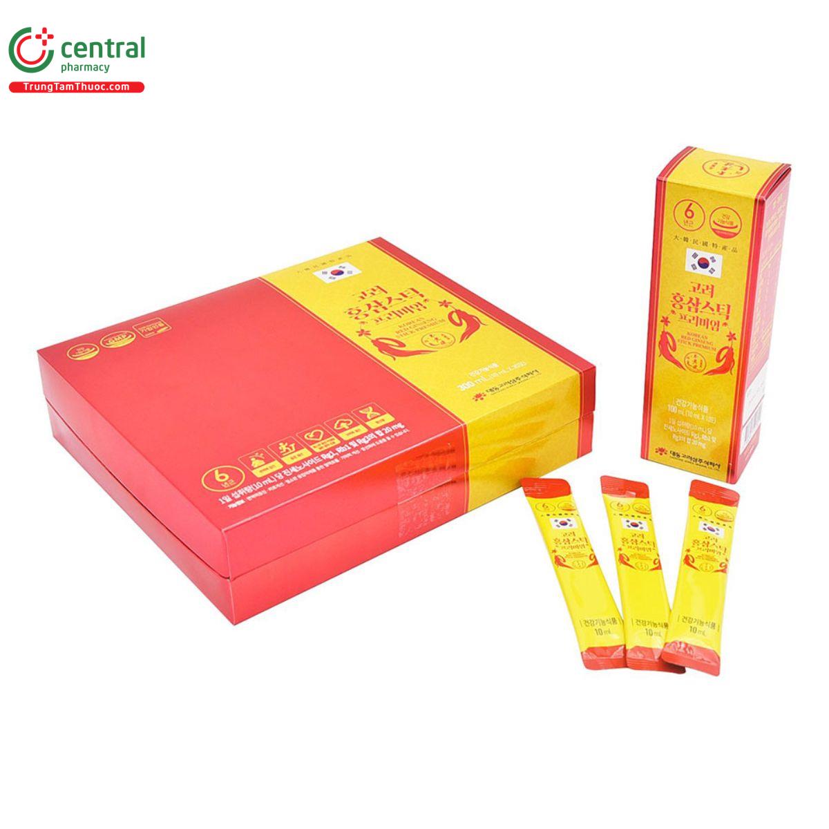 korean red ginseng stick premium 6 J3302