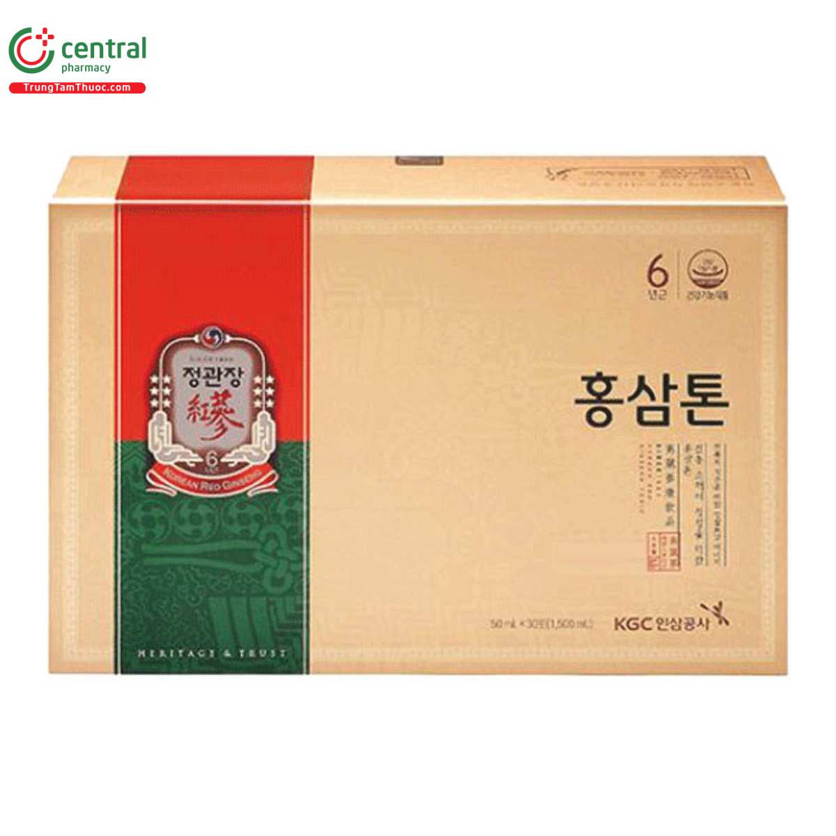 korean red ginseng tonic origin 6 Q6216