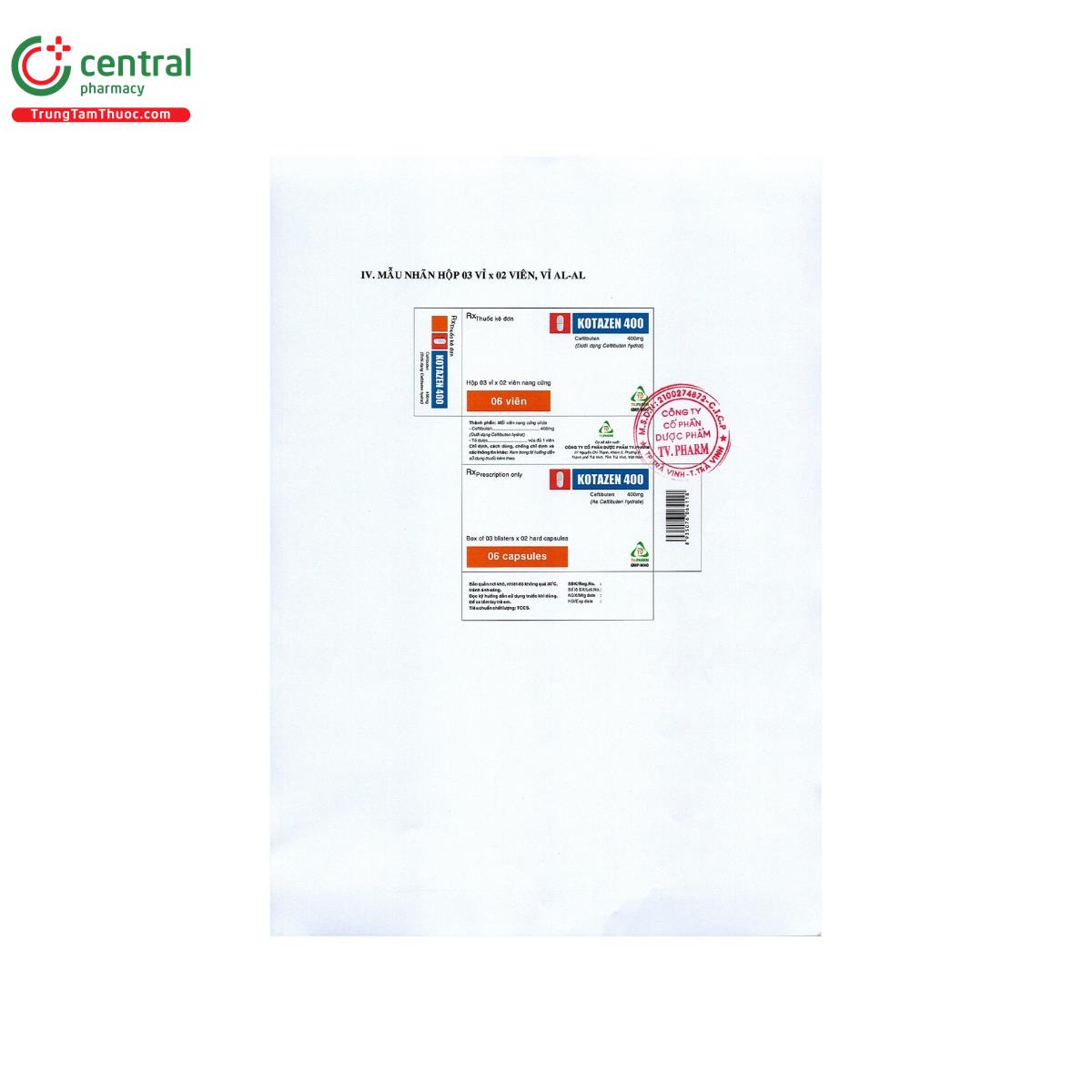kotazen 400 2 T8750 kotazen 400 2 T8750