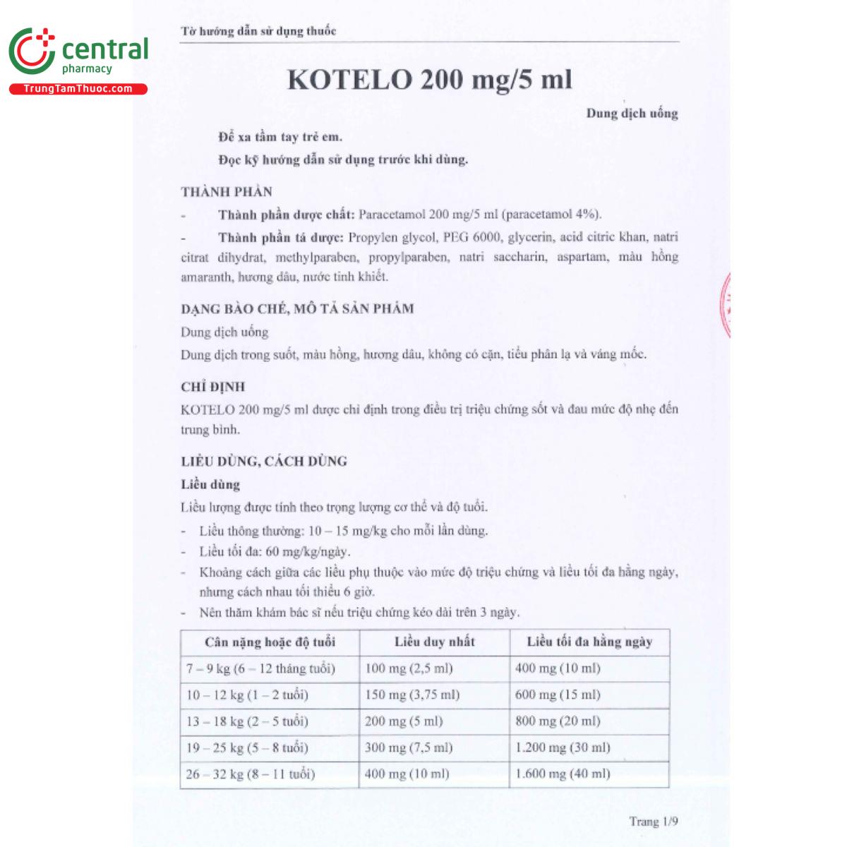 kotelo 200mg5ml 3 G2568 kotelo 200mg5ml 3 G2568