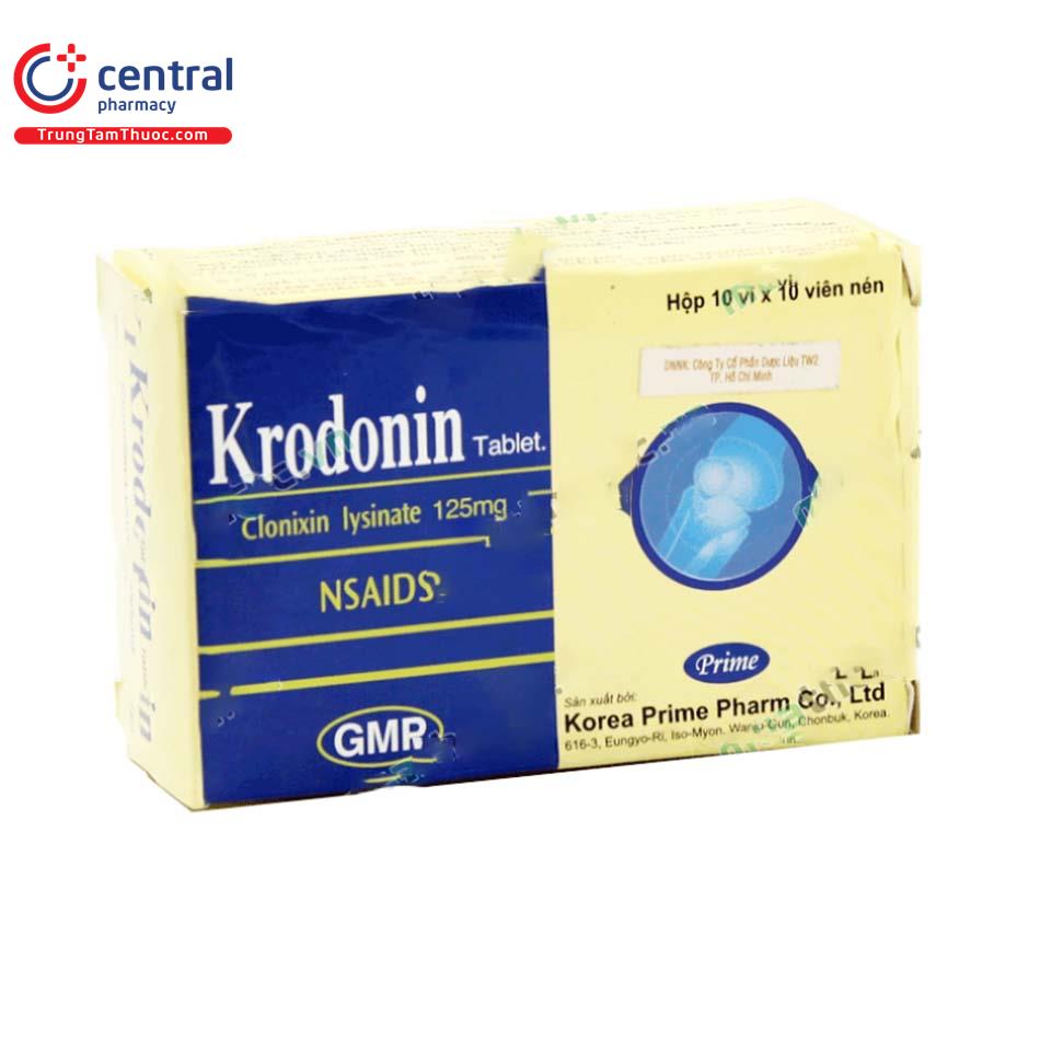 [CHÍNH HÃNG] Thuốc Krodonin điều trị viêm thấp khớp đau dây thần kinh
