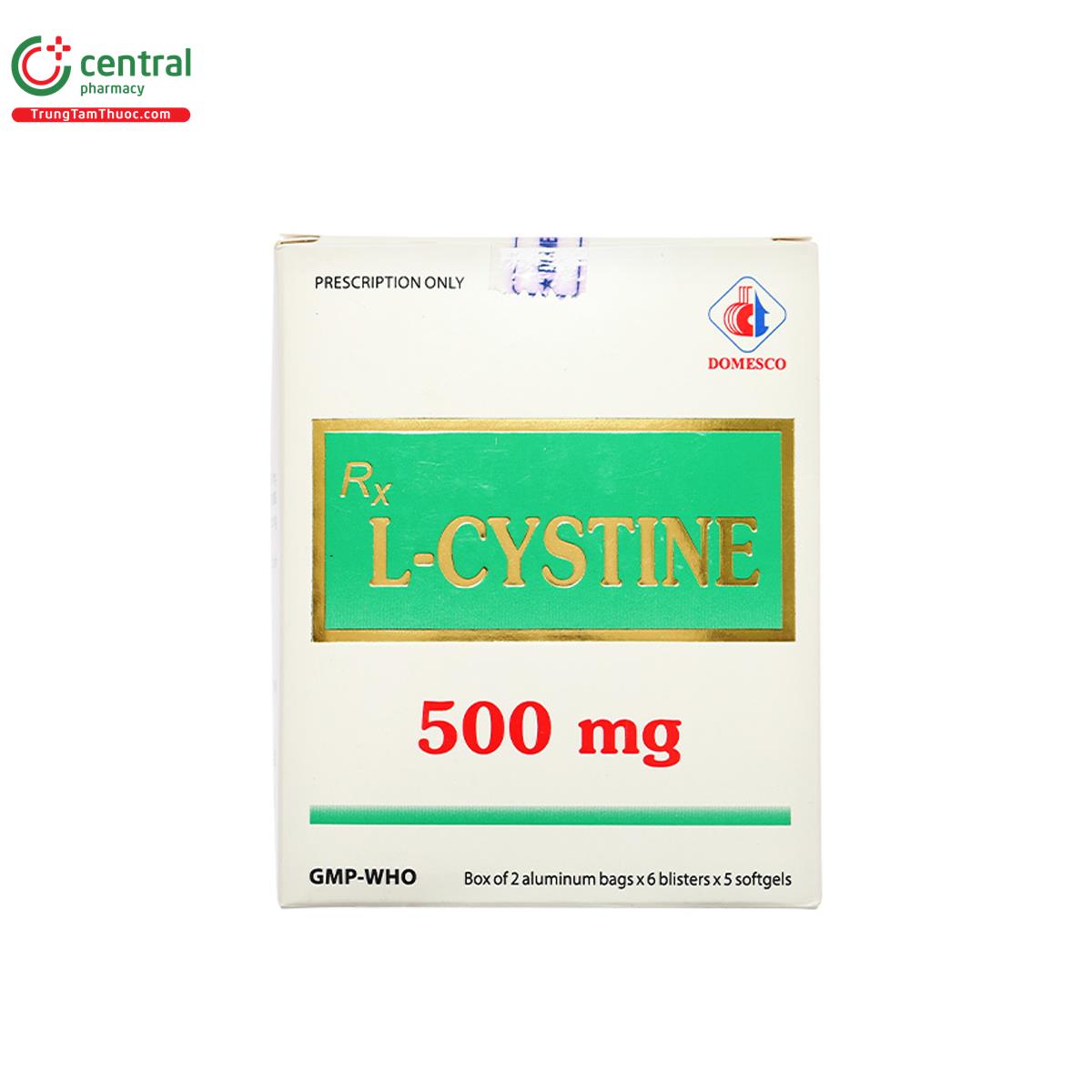 l cystine 500mg domesco 3 U8528