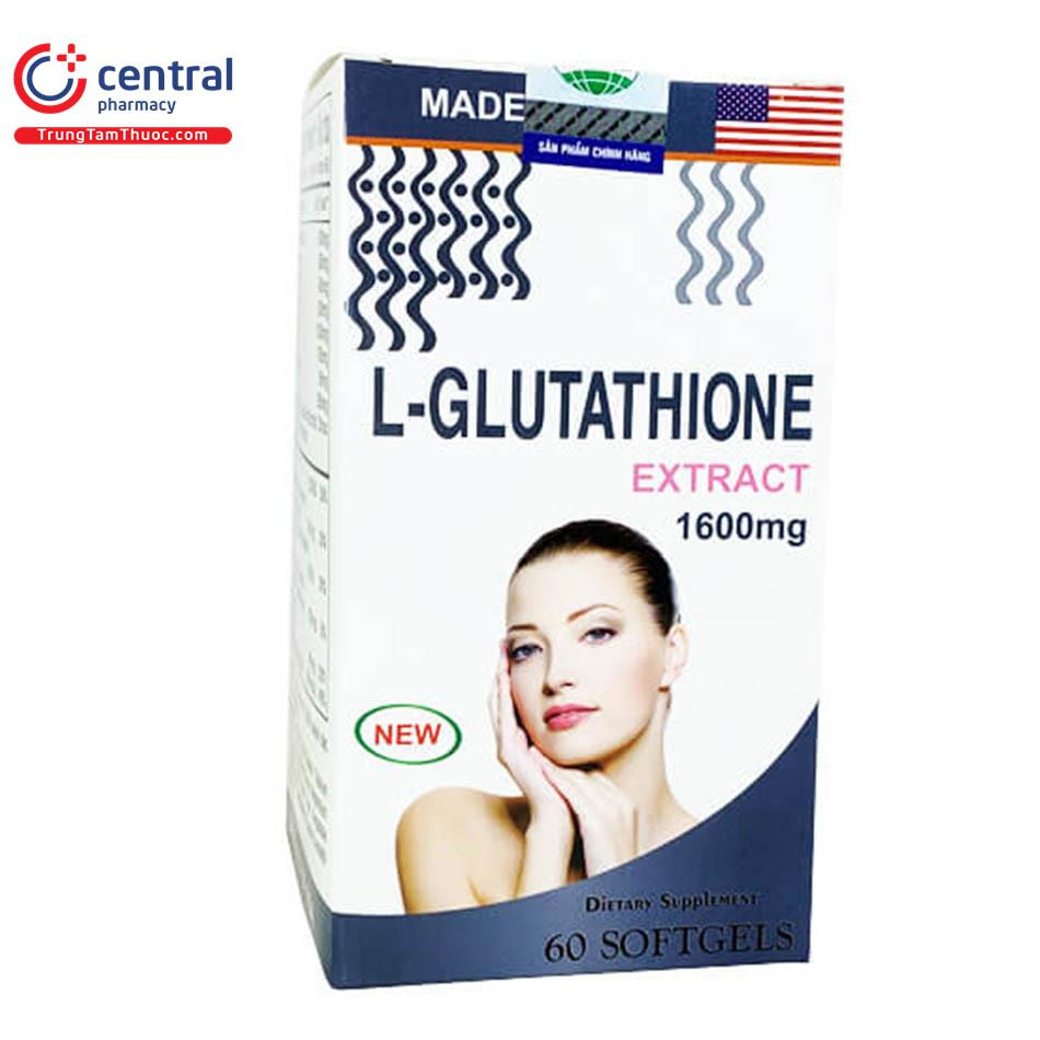CHNH HNG] Thuc L-Glutathione Extract 1600mg: tr ha da, p da