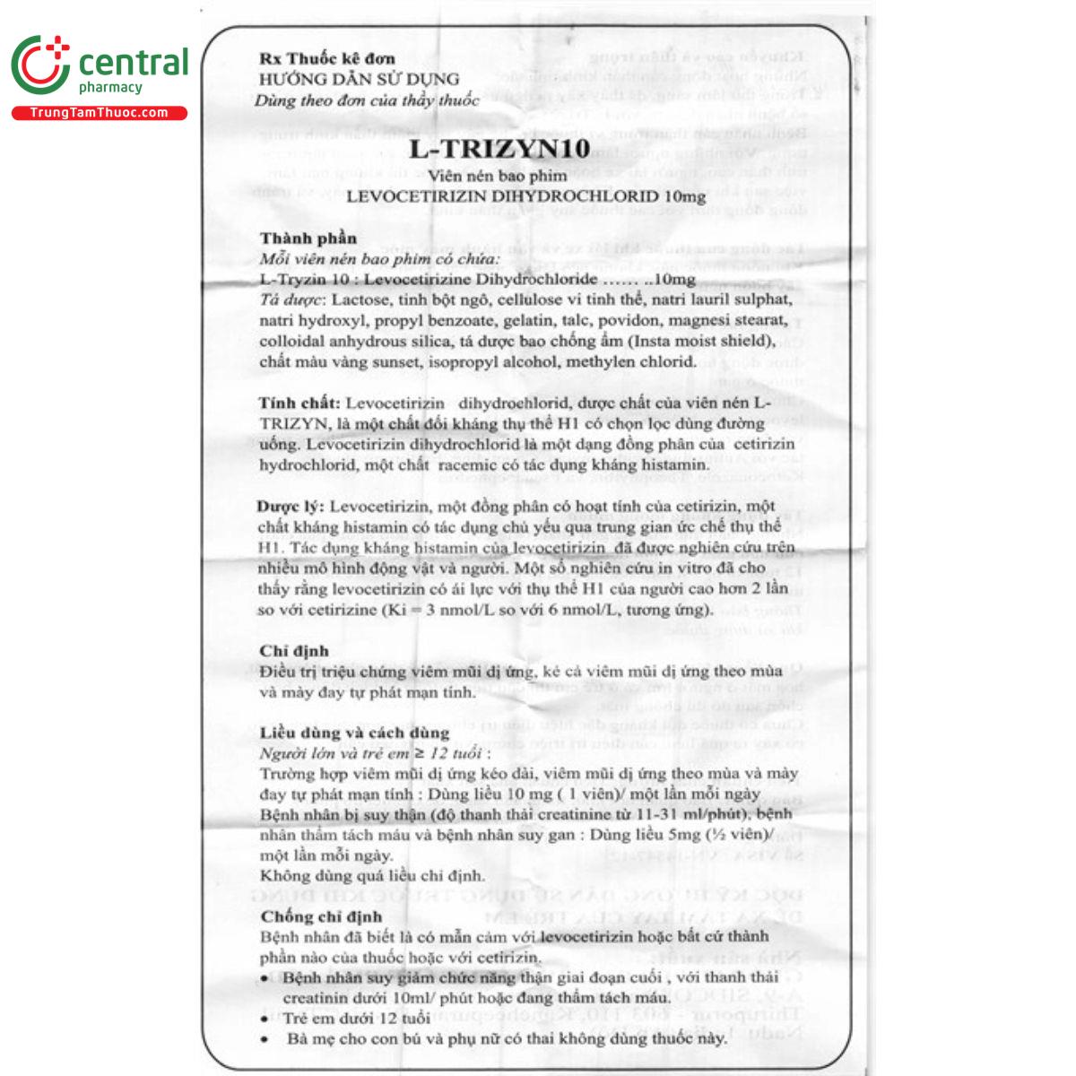 l trizyn 10 3 Q6615 l trizyn 10 3 Q6615