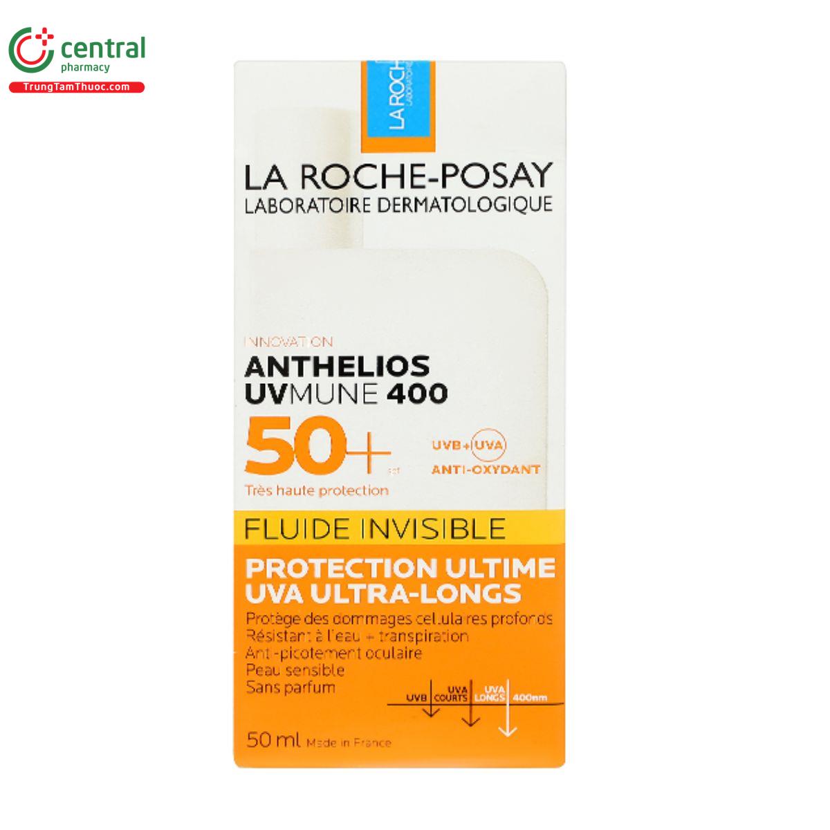 la roche posay anthelios uvmune 400 fluide invisible 3 I3288