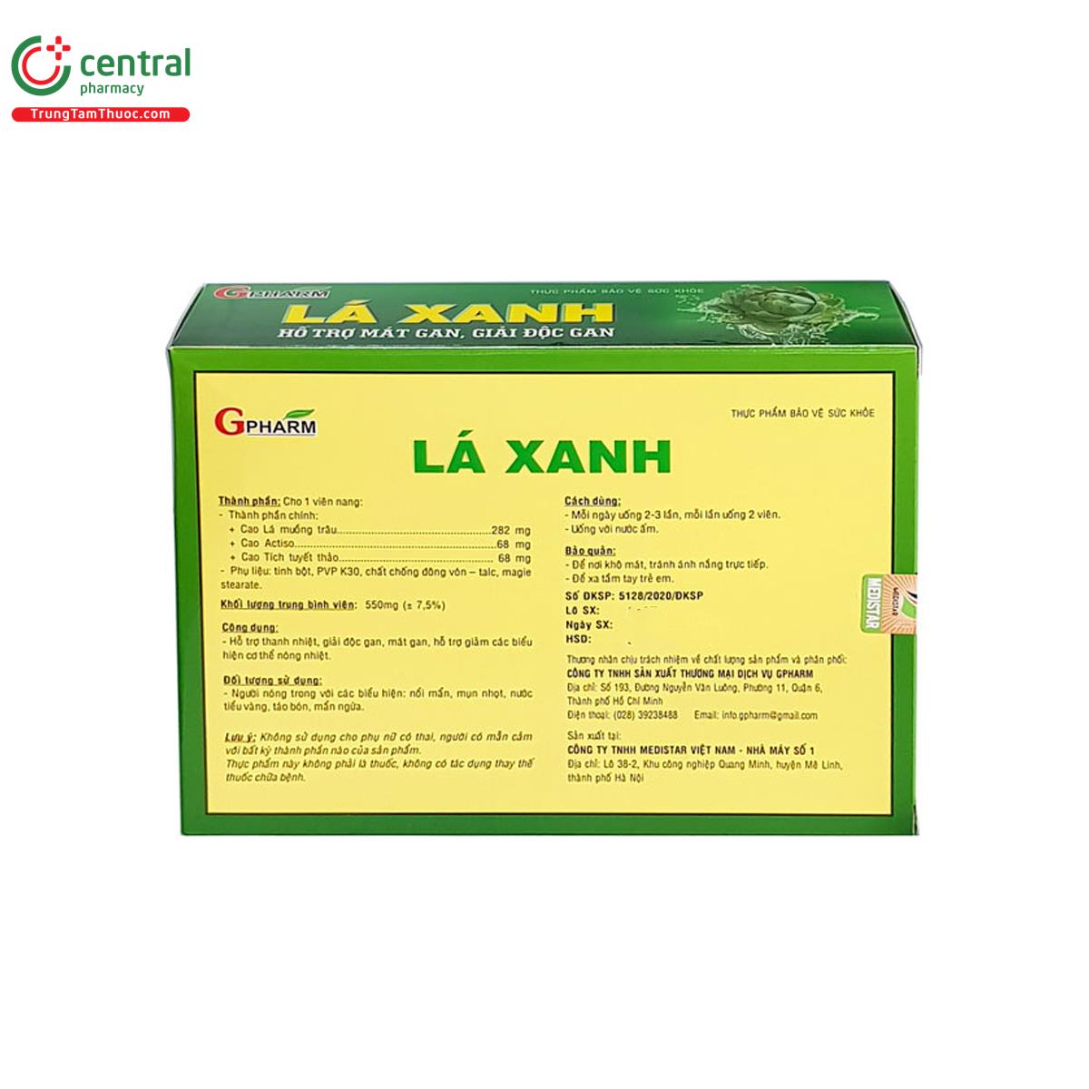 la xanh gpharm 3 V8366