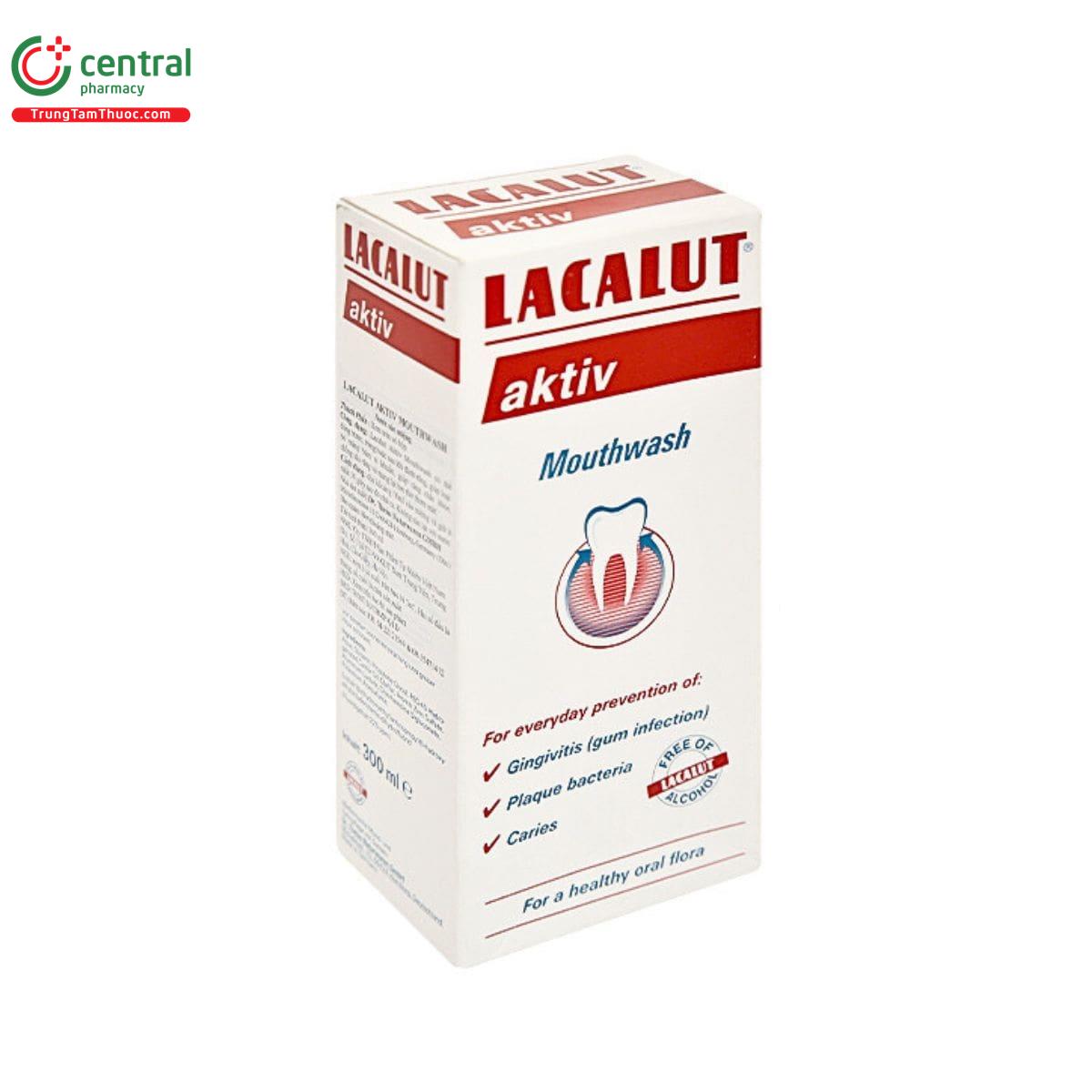 lacalut aktiv mouthwash 300ml 2 H2146