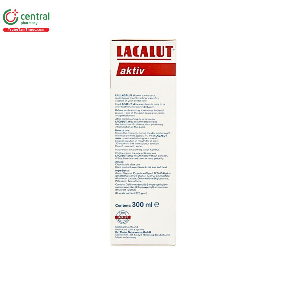 lacalut aktiv mouthwash 300ml 4 J3136