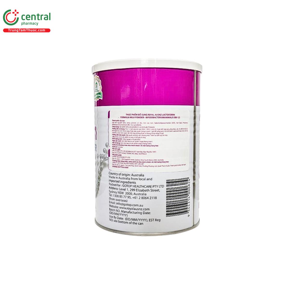 lactoferrin formula milk powder bifidobacteriumanimalis bb 12 3 C0852